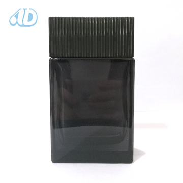 Ad-P363 Black Square Perfume Glass Bottle